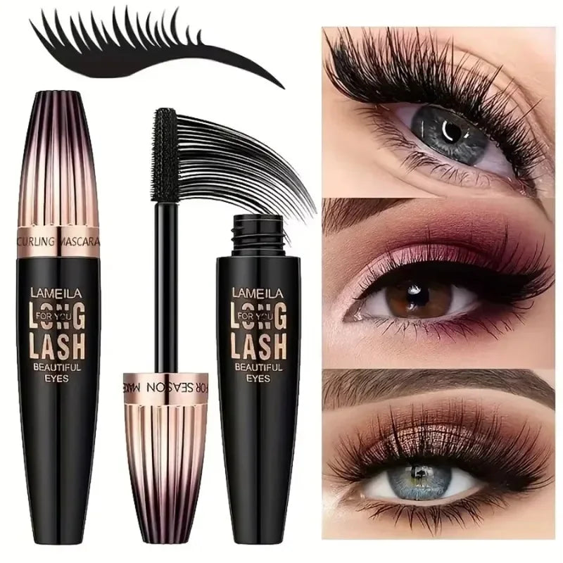 4D Waterproof Mascara – Volumizing, Lengthening & Curling Mascara HIP