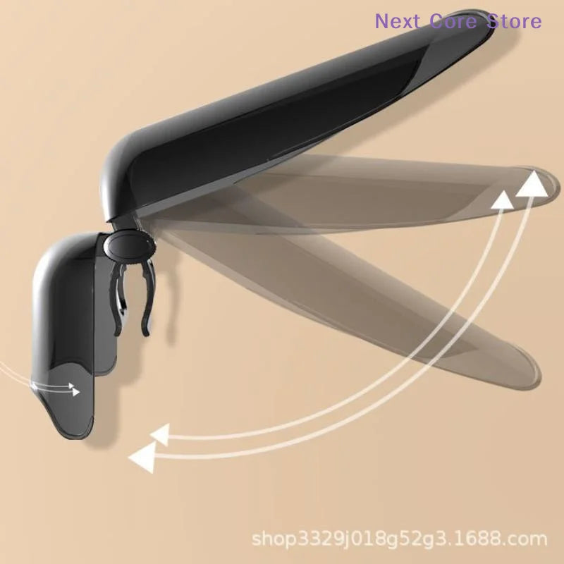 Motorcycle Phone Mount Sun Shade Visor – UV & Rain Guard Phone Mount Visor HIP