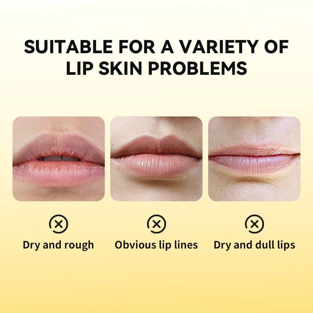 Honey Lip Hydrating Lip Balm & Mask 12hrs Long-lasting Moisture Butter Propolis Lipcerin Gentle Dispenser Exfoliation Twist Kore HIP