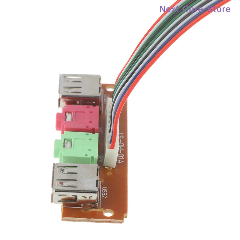 PC Case Front Panel USB Audio Port – Mic & Headphone Cable Front Panel Cable HIP