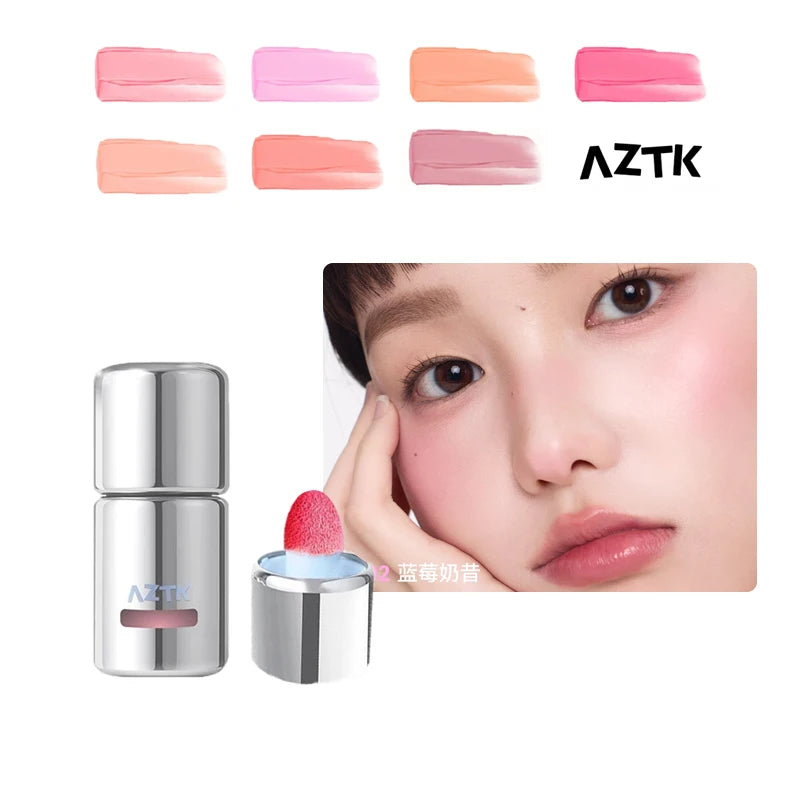 AZTK Liquid Blush Jelly – Matte Nude Long-Lasting Blusher 5ml Liquid Blush HIP