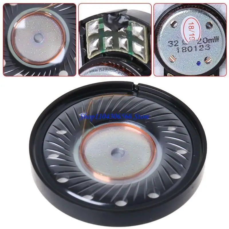 40mm Replacement Headphone Speaker Units – QC15 QC25 QC35 AE2 OE2 Headphone Speaker Unit HIP