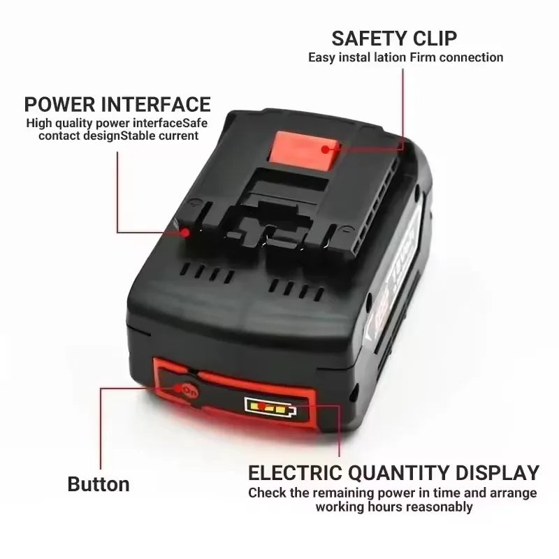 18V 10Ah Li-Ion Replacement Battery for Bosch BAT609 | HIP Power Tool Battery HIP