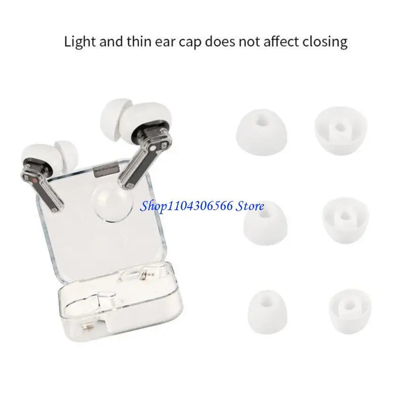 Silicone Dustproof Eartip Covers for Nothing Ear (1) & (2) Earbud Accessories HIP