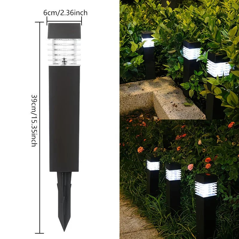 Solar LED Landscape Lawn Lights – Garden Path & Fence Lamps Solar Lawn Light HIP