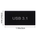 USB-C Female to Female Coupler Adapter – 10Gbps Speed USB-C Coupler Adapter HIP OneSize