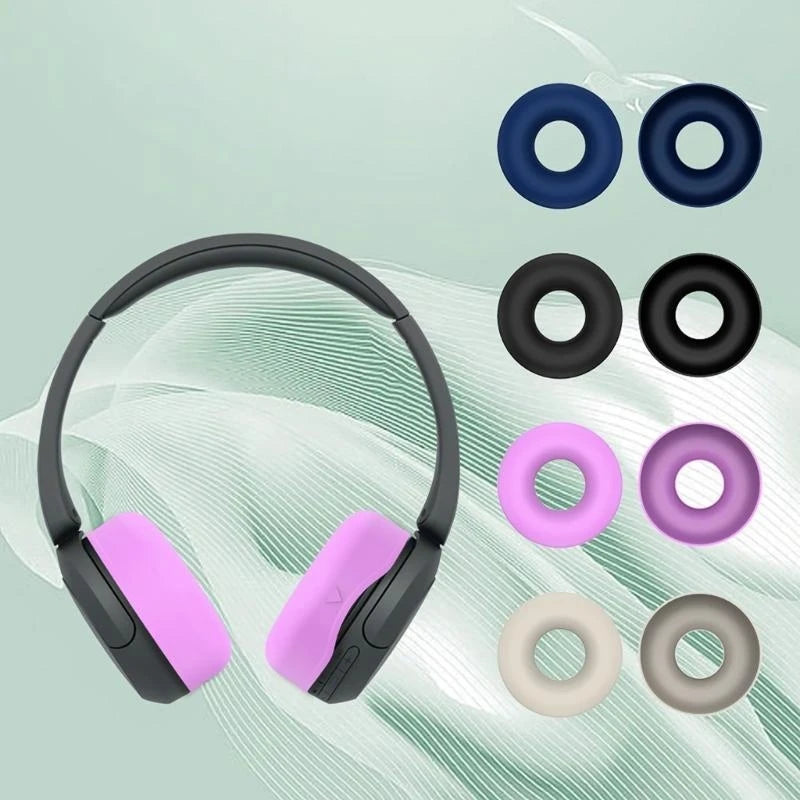 Silicone Ear Pad Covers for Sony WH-CH520 Headphones Headphone Ear Pad Covers HIP
