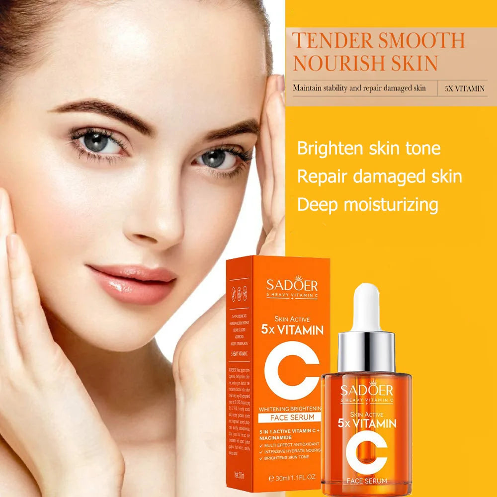 Niacinamide Hyaluronic Acid Face Serum – 5x Vitamin C Face Serum HIP