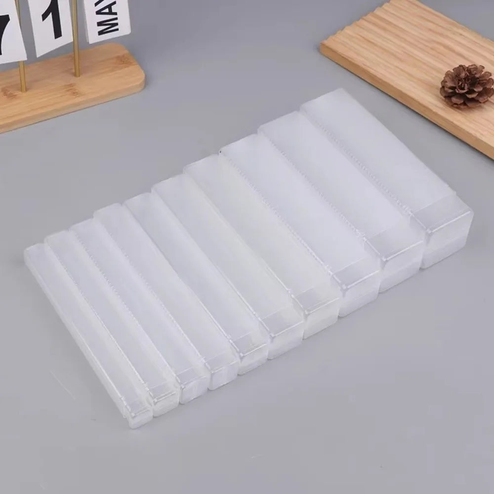 5-Pack Transparent Drill Bit Storage Boxes – Telescopic Stackable Tool Storage Box HIP