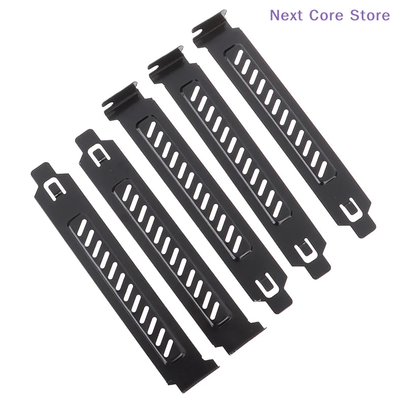 5-Pack Vented PCI Slot Covers – Stainless Steel Dust Filter PCI Slot Cover HIP
