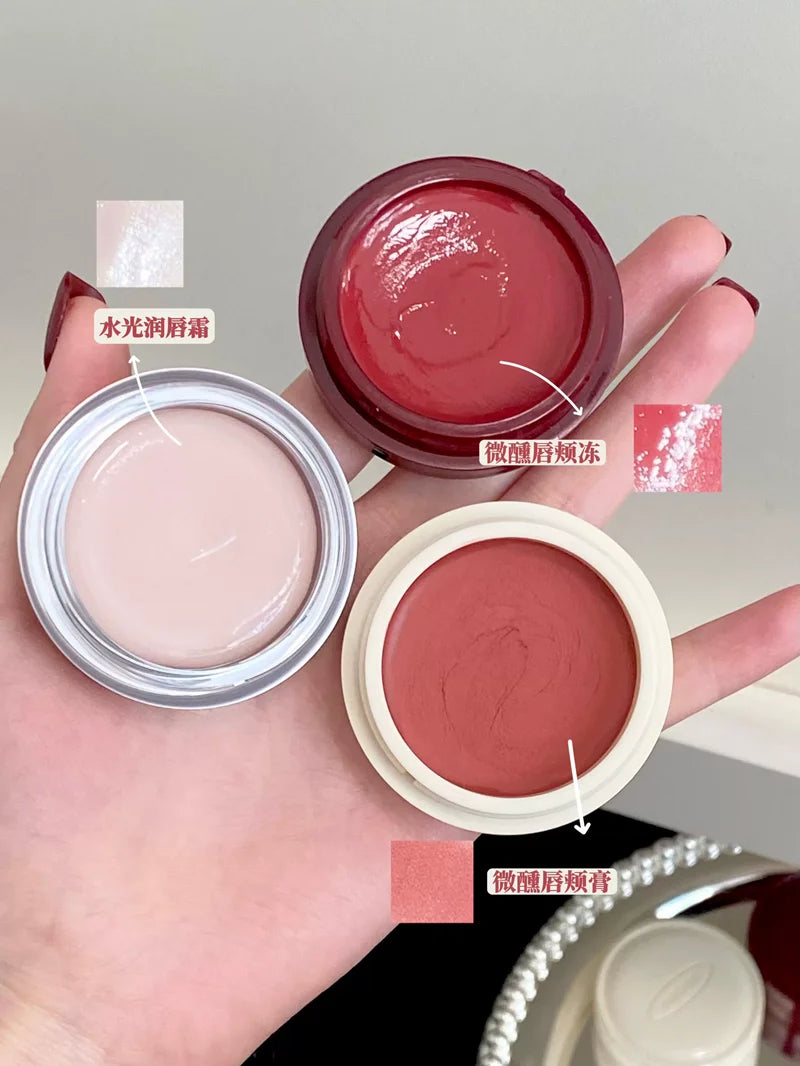 JOOCYEE Lip & Cheek Balm Cream – Glossy & Matte Blush Lip & Cheek Cream HIP