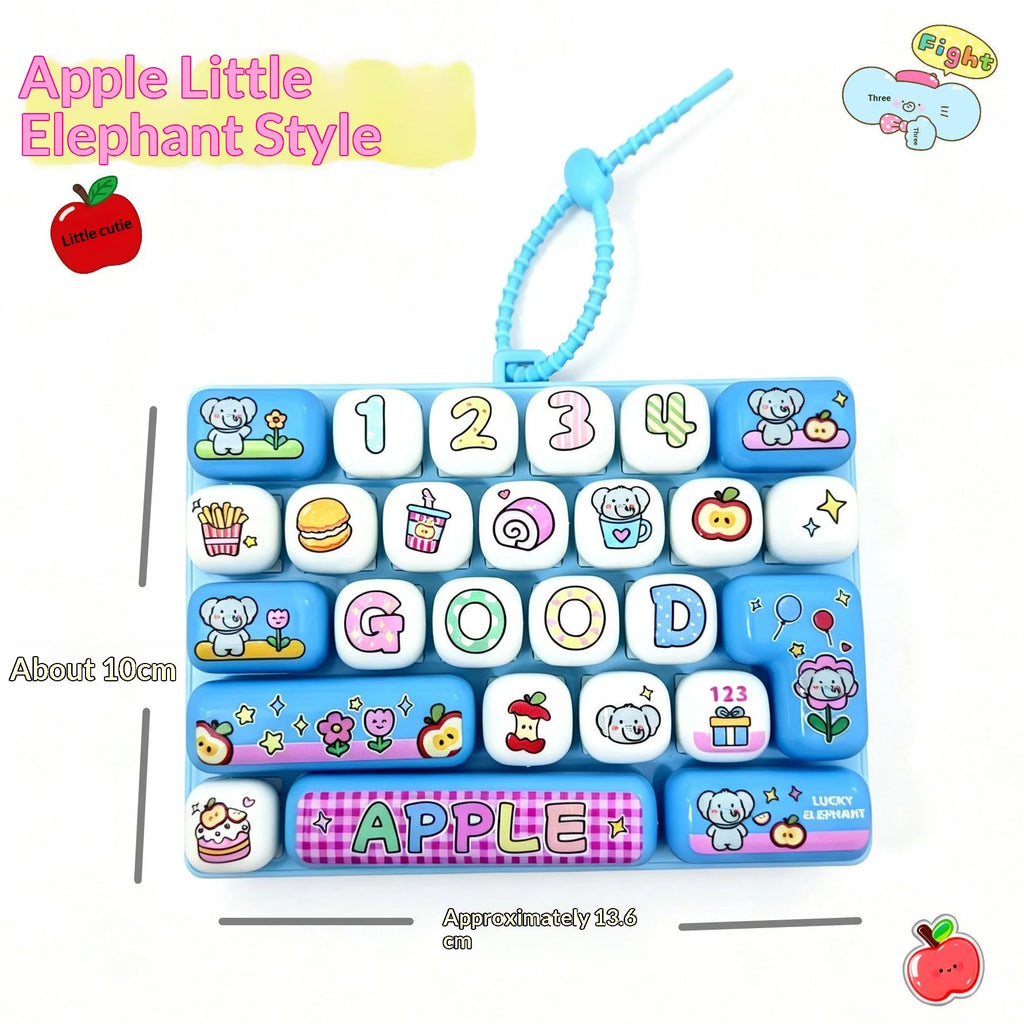 26-Key Mini Keyboard Fidget Toy – Novelty Desk Gift Fidget Desk Toy HIP A4