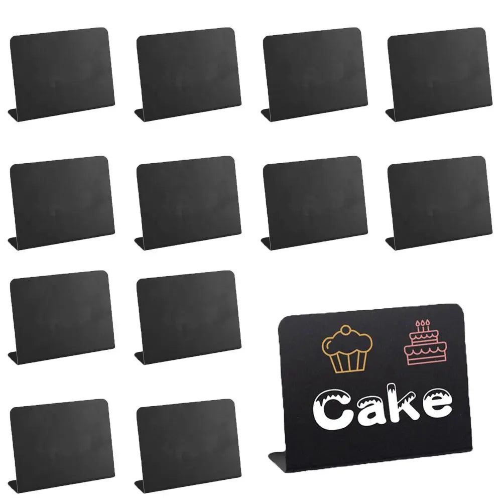 Reusable Mini Chalkboard Signs 12-Pack – Place Cards & Labels Chalkboard Place Cards HIP