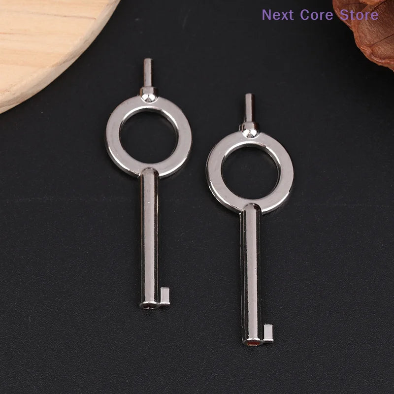 2-Pack Universal Handcuff Keys – Zinc Alloy Flat Key Set Handcuff Key Set HIP