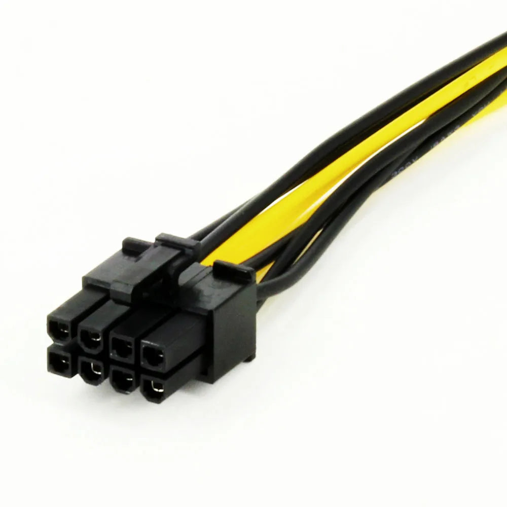 8-Pin to Dual 4-Pin Molex GPU Power Cable – 25cm | OULLX GPU Power Cable HIP