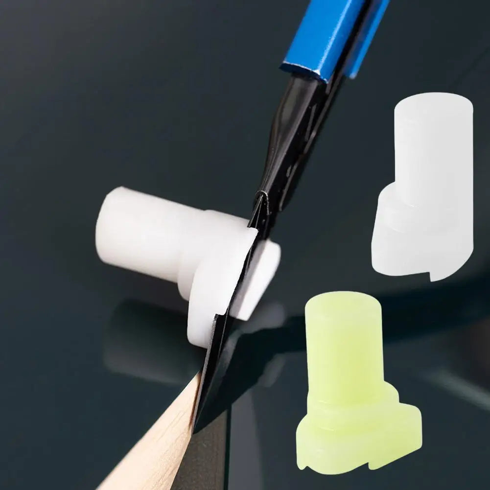 Precision Car Wrap Film Edging Tool Kit Stainless Steel Tweezers With Sharp Blade For Auto Vinyl Tint Cutting Gap Trimming HIP