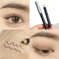 Waterproof Black Brown Eyeliner Brow Pencil Smudge Proof Lasting Dual Use Hard Tip for Precise Lines Beginner Friendly Makeup HIP 02 Brown