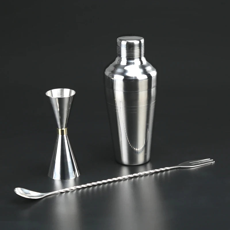Copper Plated Cocktail Shaker Set – 3-Piece Bartender Kit Cocktail Shaker Set HIP