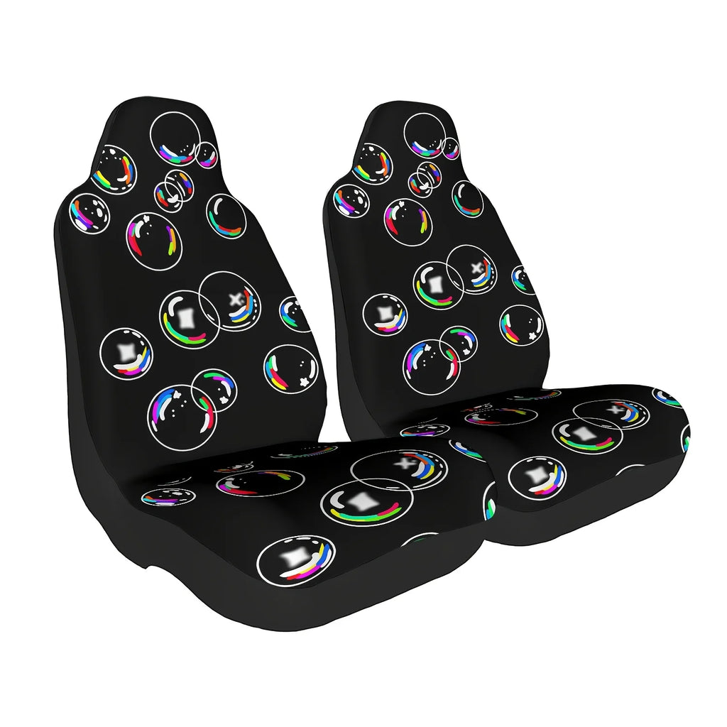 Rainbow Night Sky Printed Car Seat Cover – Easy Install Car Seat Cover HIP