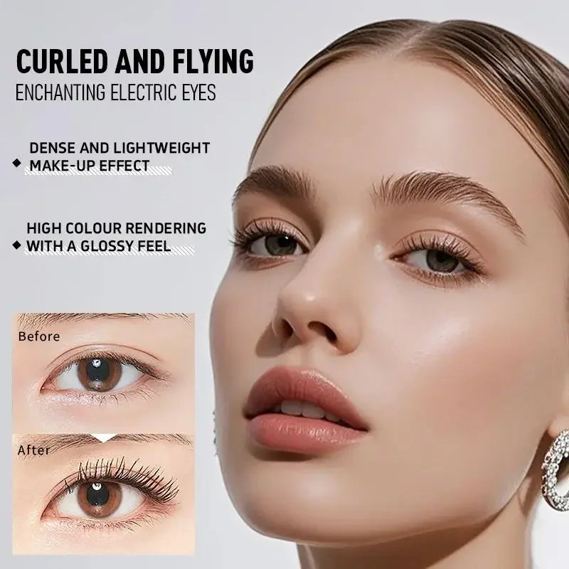 OCHEAL Waterproof Volumizing Mascara – 2mm Micro Brush Waterproof Mascara HIP