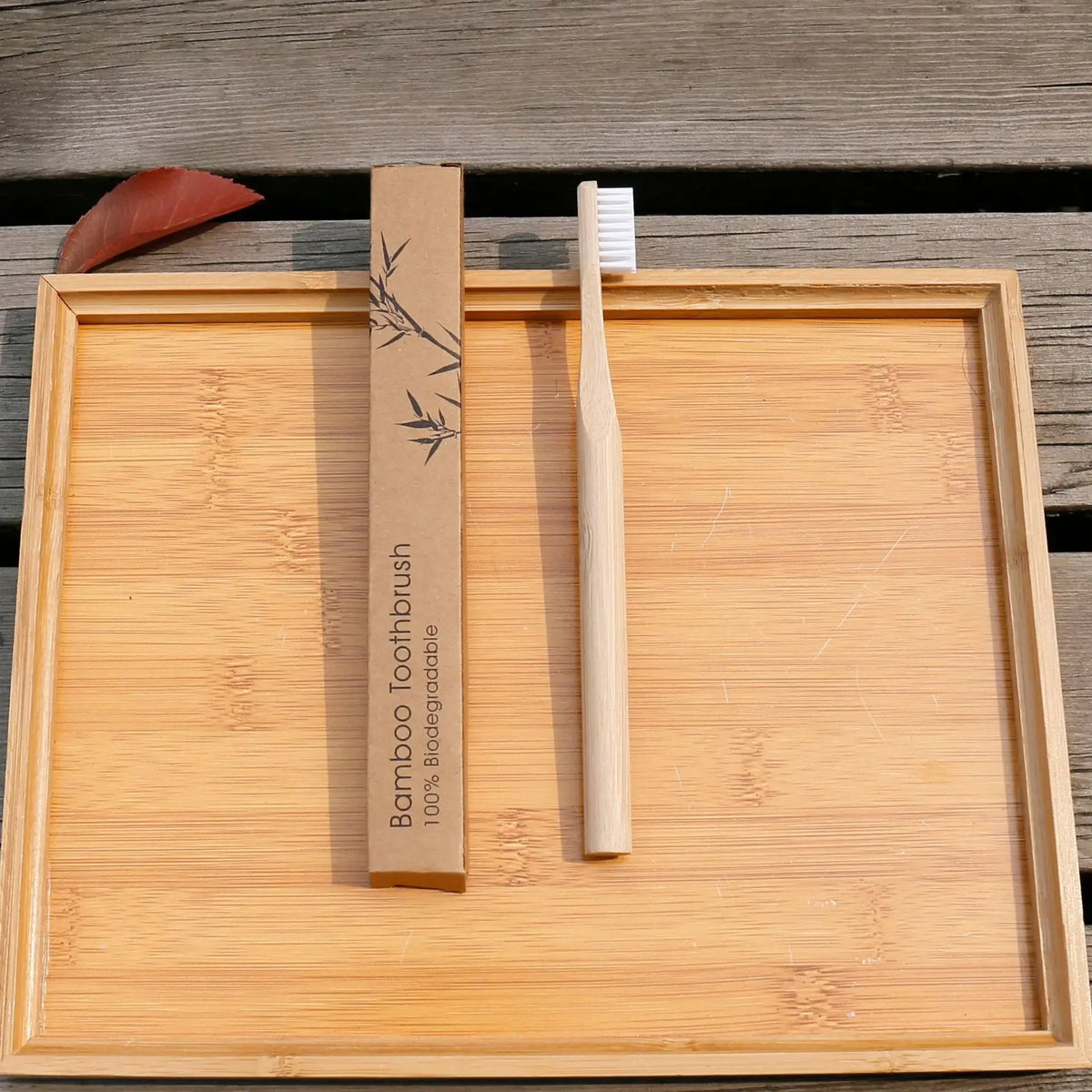 Bamboo Charcoal Toothbrush Zero Waste Travel Toothbrush Eco Friendly Bristle Toothbrush Natural Biodegradable Wooden Toothbrushe HIP 1pc White Adult