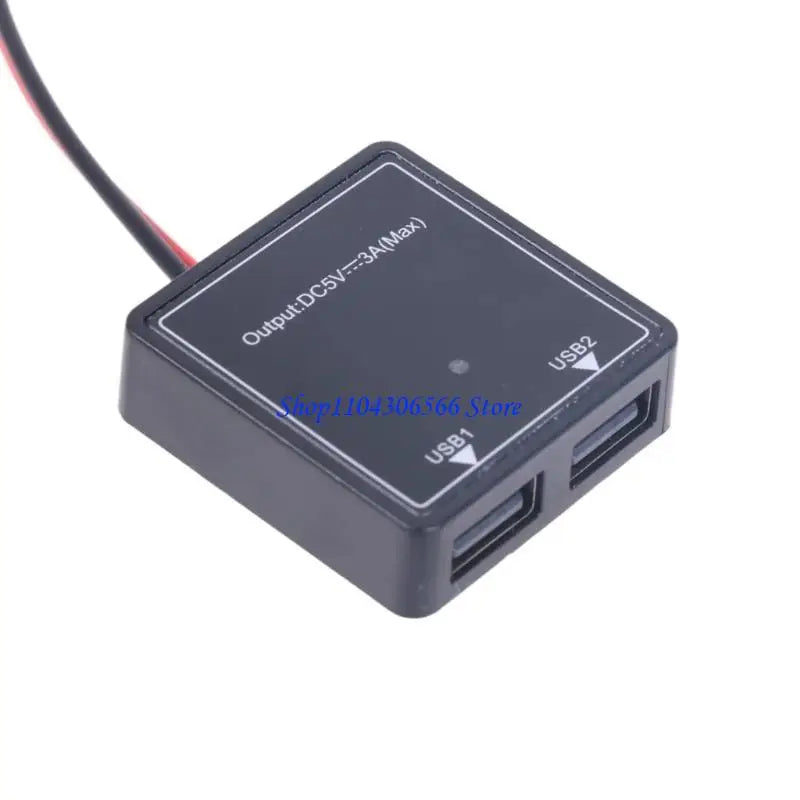 DC to USB Adapter 6V–30V to 5V 3A – Solar & 12V Compatible DC USB Power Adapter HIP