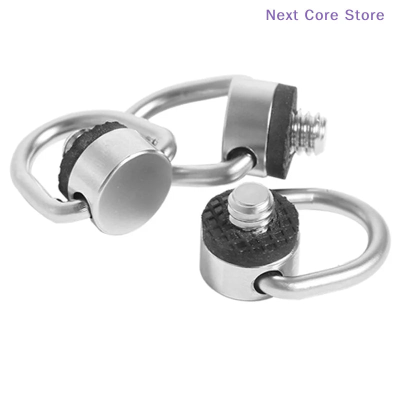 1/4" D-Ring Camera Strap Screw Mount & Quick Release Adapter Camera Screw Adapter HIP