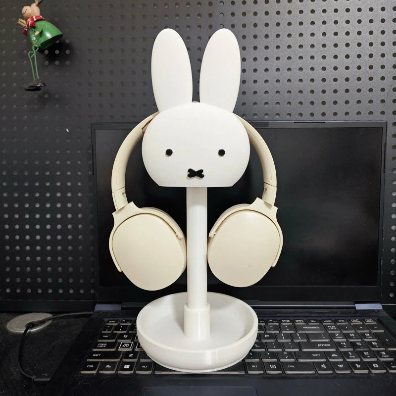 Miffy Headphone Stand – Cute Gaming Headset Desktop Rack Headphone Stand HIP