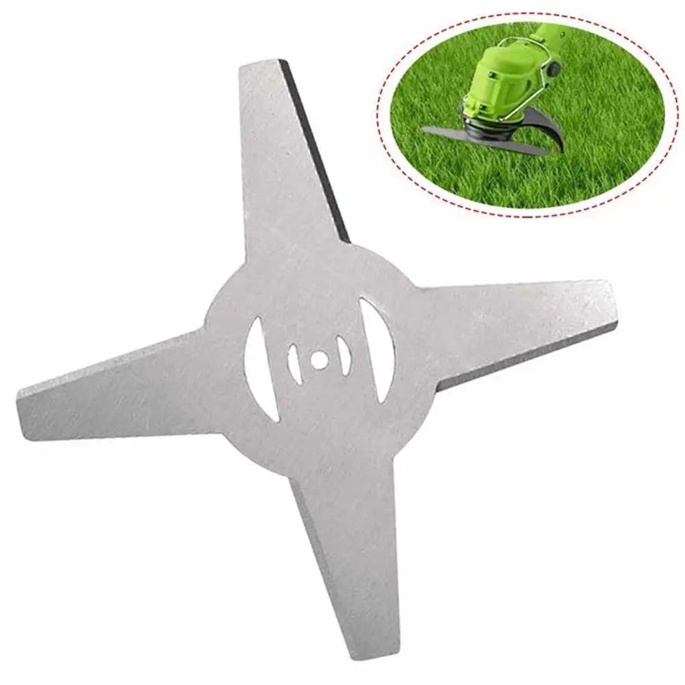 Universal 150mm Metal Grass String Trimmer Brushcutter Head Blades 4T For Electric Lawn Mower Lawnmower Parts Tool Accessories HIP