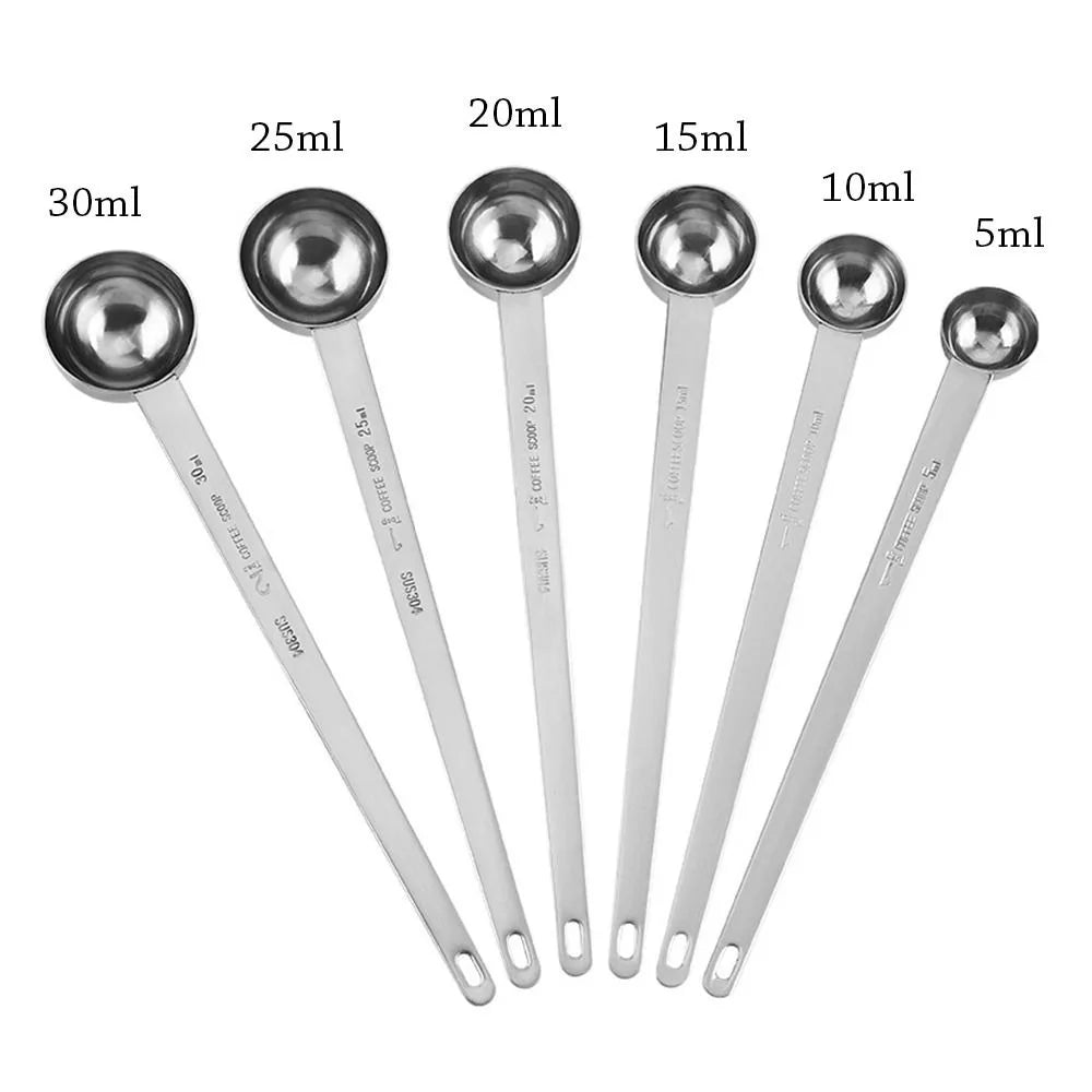 Stainless Steel Long Handle Measuring Spoon – 5 to 30ml Measuring Spoon HIP