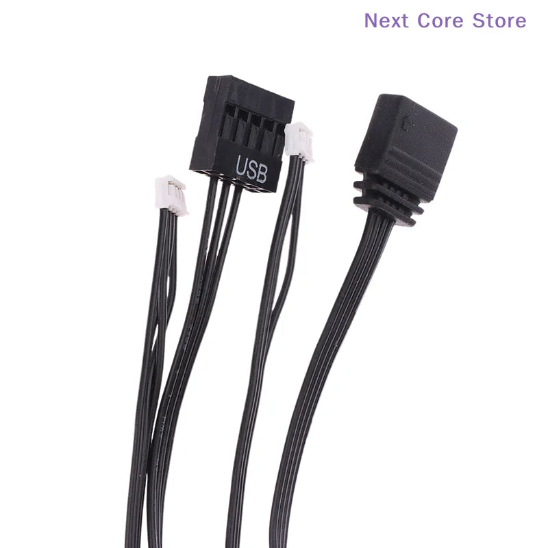 2-Pack RGB Fan Sync Cable for Wraith Prism & Wraith Max RGB Sync Cable HIP