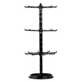 Multi-Layer Rotating Jewelry & Keychain Display Stand Organizer Jewelry Display Stand HIP Transparent 3 Layer