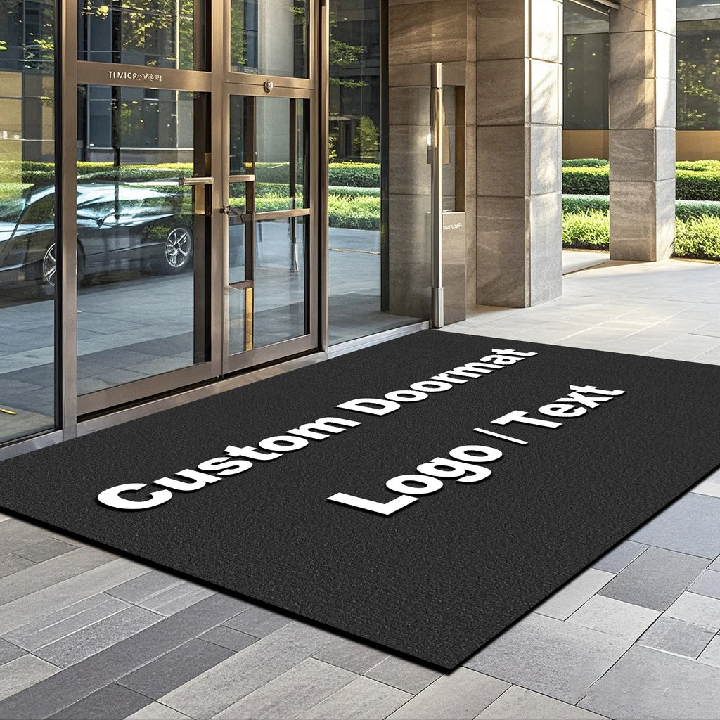 Custom Logo Commercial Entrance Doormat – Non-Slip Floor Mat Custom Logo Doormat HIP