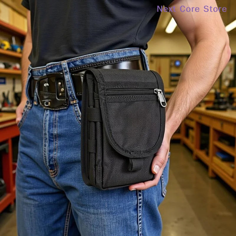 Oxford Cloth Waist Bag – Phone Holster with Pen Slots Waist Bag HIP
