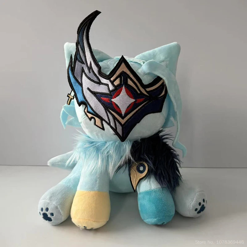Genshin Impact Arlecchino Catified Plush Toy – 30cm Doll Collectible Plush Doll HIP