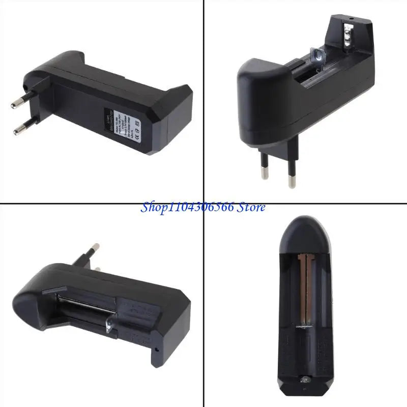 1-Bay 3.7V Lithium Battery Charger for 18650 & Multi-Size Battery Charger HIP