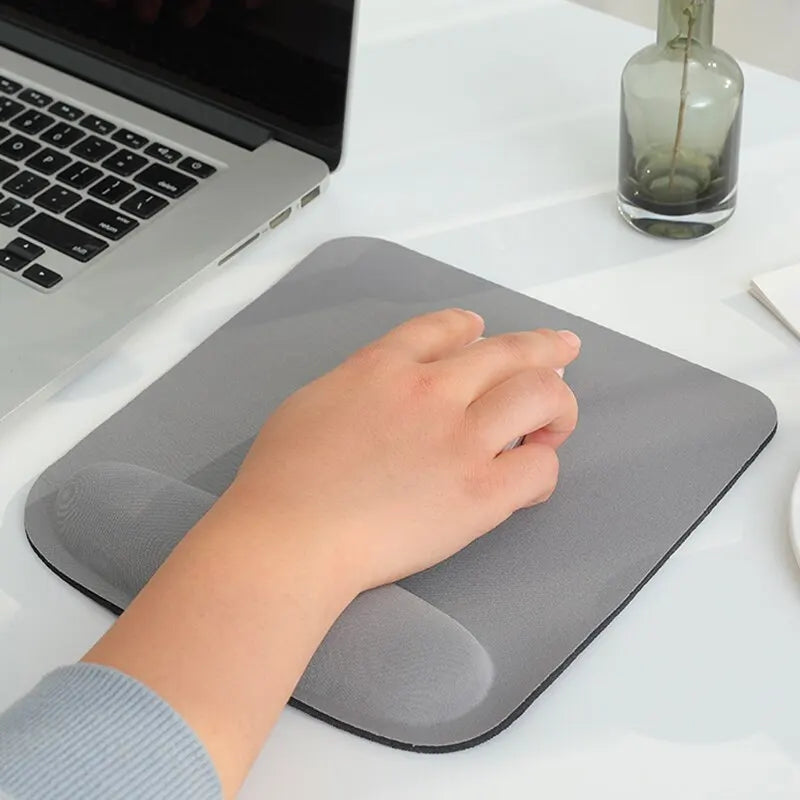 Ergonomic Mouse Pad with Wrist Rest – Anti-Slip, Soft Foam Wrist Rest Mouse Pad HIP