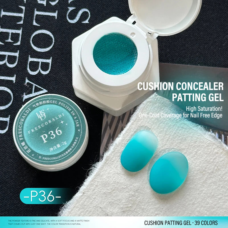 1Pc 39 Colors Nail Air Cushion Patting Gel High Saturation Long-Lasting Solid Color Gradient Shading For DIY Nail Salon ﻿Tools HIP 36