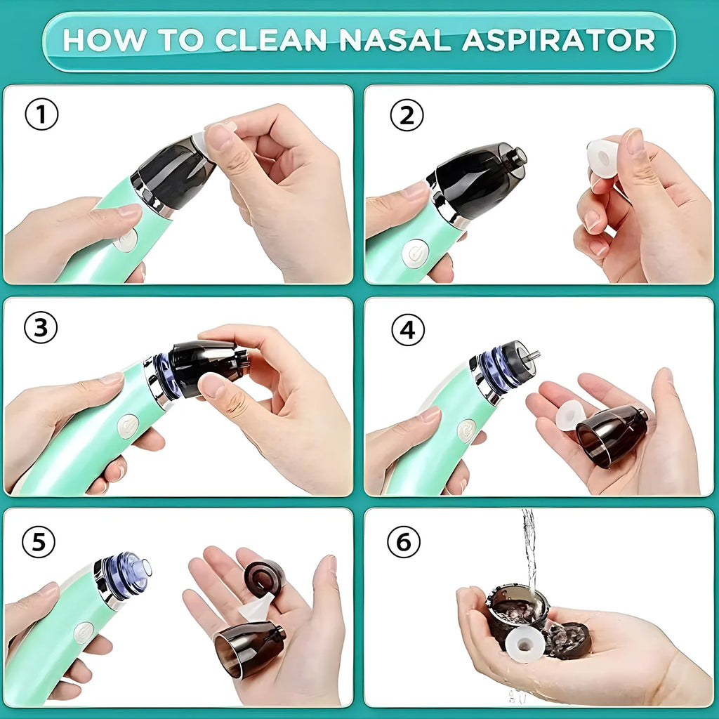 Electric Baby Nasal Aspirator – Soft Silicone Nose Cleaner Baby Nasal Aspirator HIP