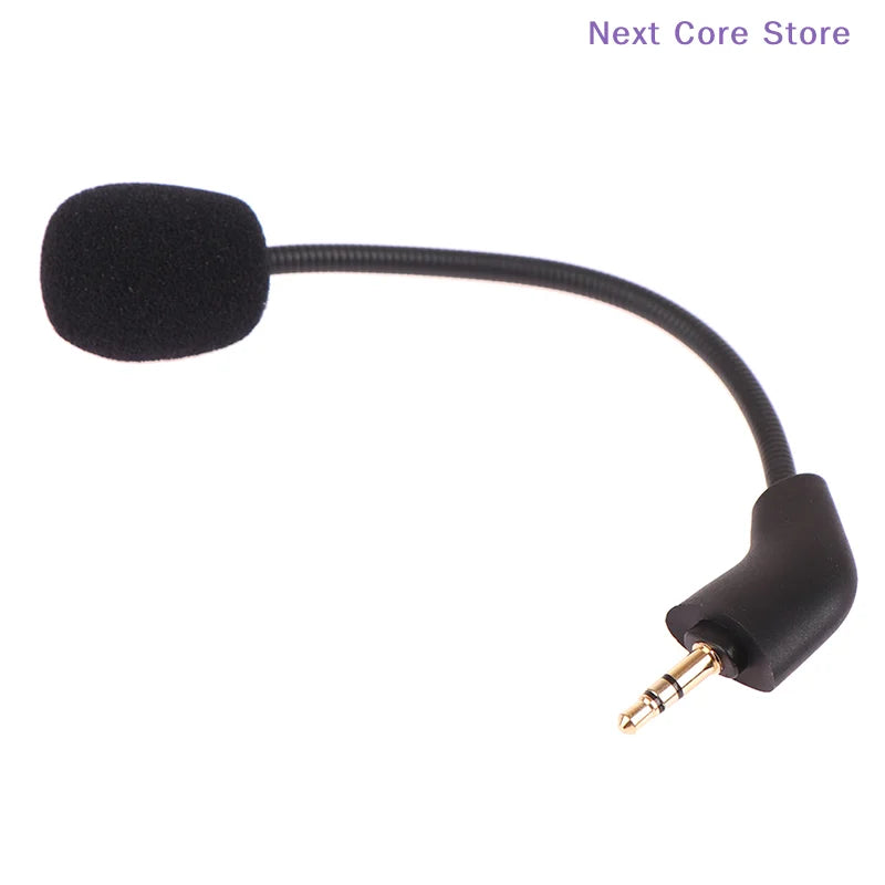 3.5mm Replacement Boom Mic for HyperX Cloud 2 & Silver Gaming Headset Mic HIP