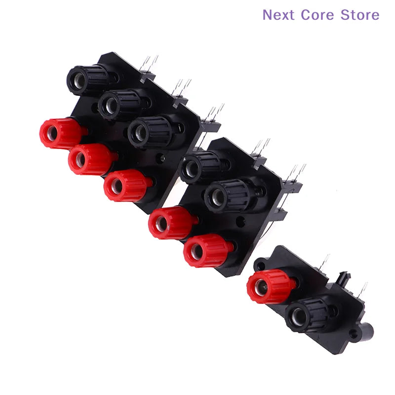 4mm Banana Plug Terminal Block – 2/4/6 Position Speaker Connector Speaker Terminal Block HIP