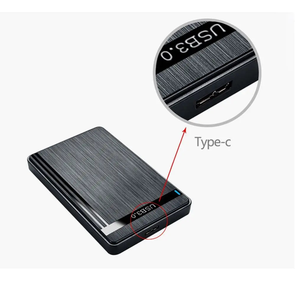 2.5" USB 3.0 External HDD SSD Enclosure – 5Gbps SATA Case HDD SSD Enclosure HIP