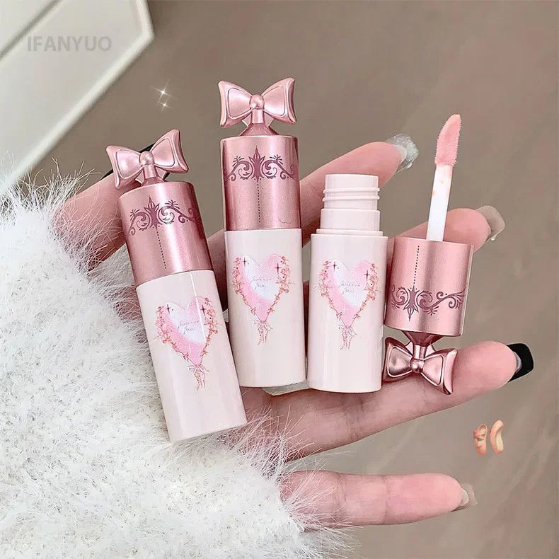 White Pink Liquid Brightening Concealer Matte Face Highlight Stick Cover Acne Spot Dark Circles Moisturizing Concealer Makeup HIP