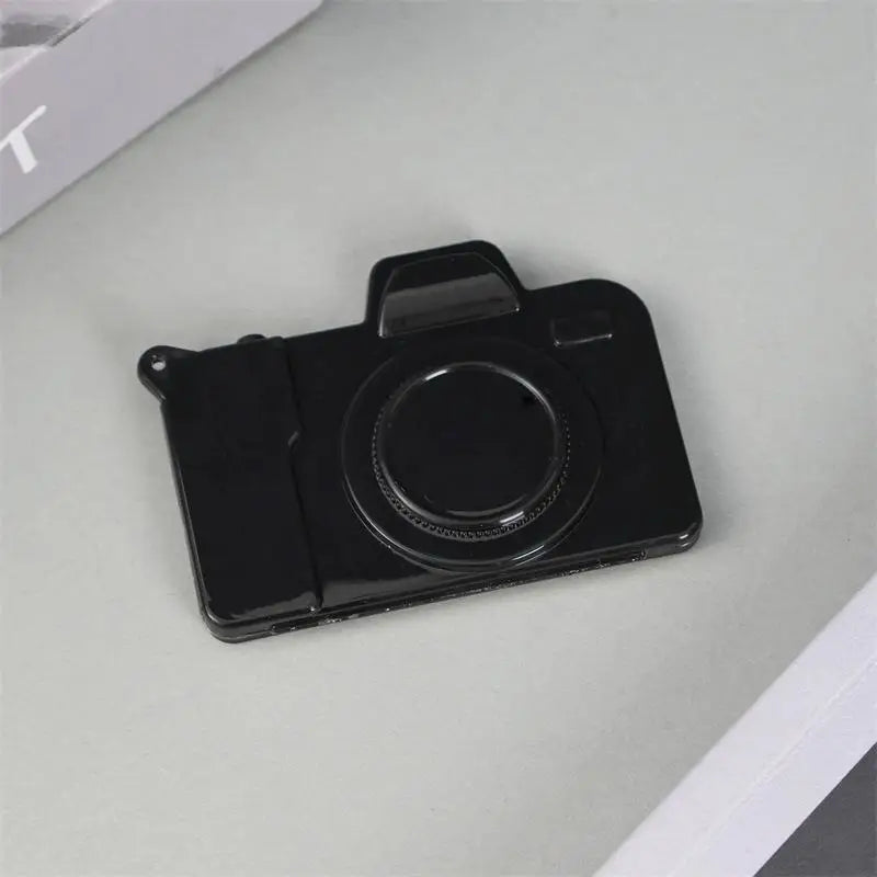 Camera-Shaped Memory Card Case – Compact Card Organizer Memory Card Case HIP Black