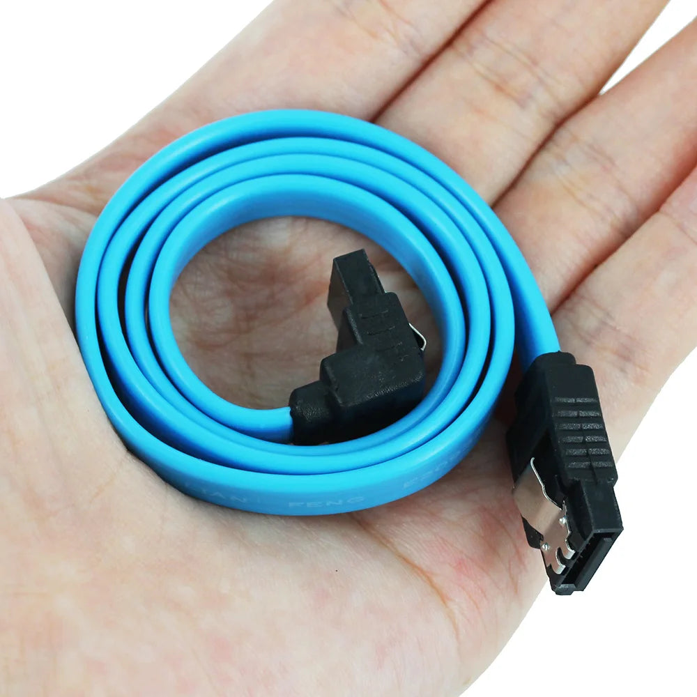 SATA 3.0 Cable 90° – HDD & SSD Adapter for ASUS MSI Gigabyte SATA Data Cable HIP