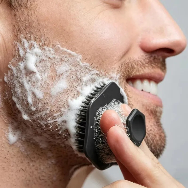 RUZOFO Silicone Face Scrub Brush – Deep Cleanse & Massage Facial Cleansing Brush HIP