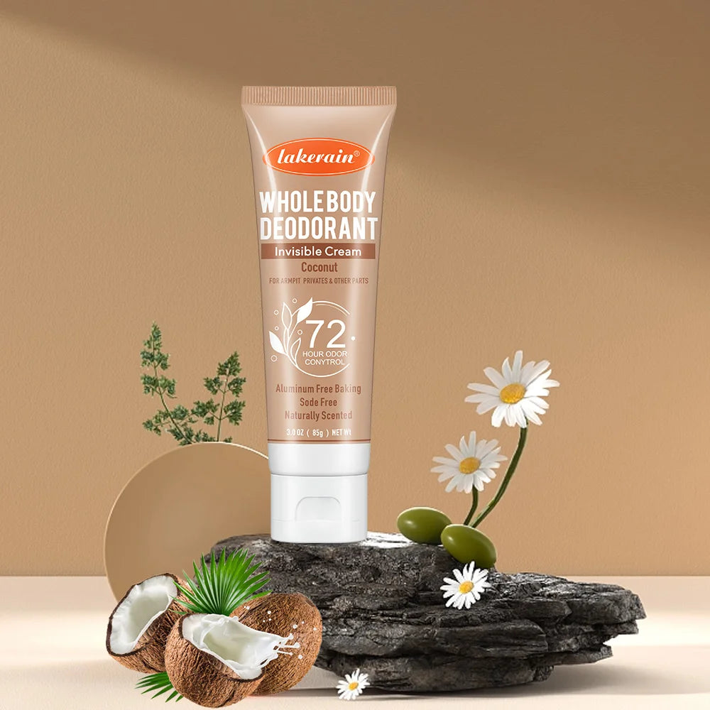 Perfume Cream Whole Body Deodoran 72 Hour Odor Control Long Lasting Fragrance Cream Dating Aroma Cooling armpit HIP