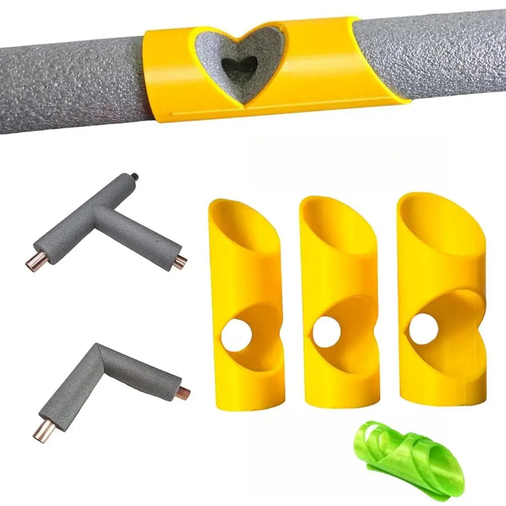 3-Piece Foam Pipe Cutting Tool Set – 15mm, 22mm & 28mm Pipe Insulation Cutter HIP