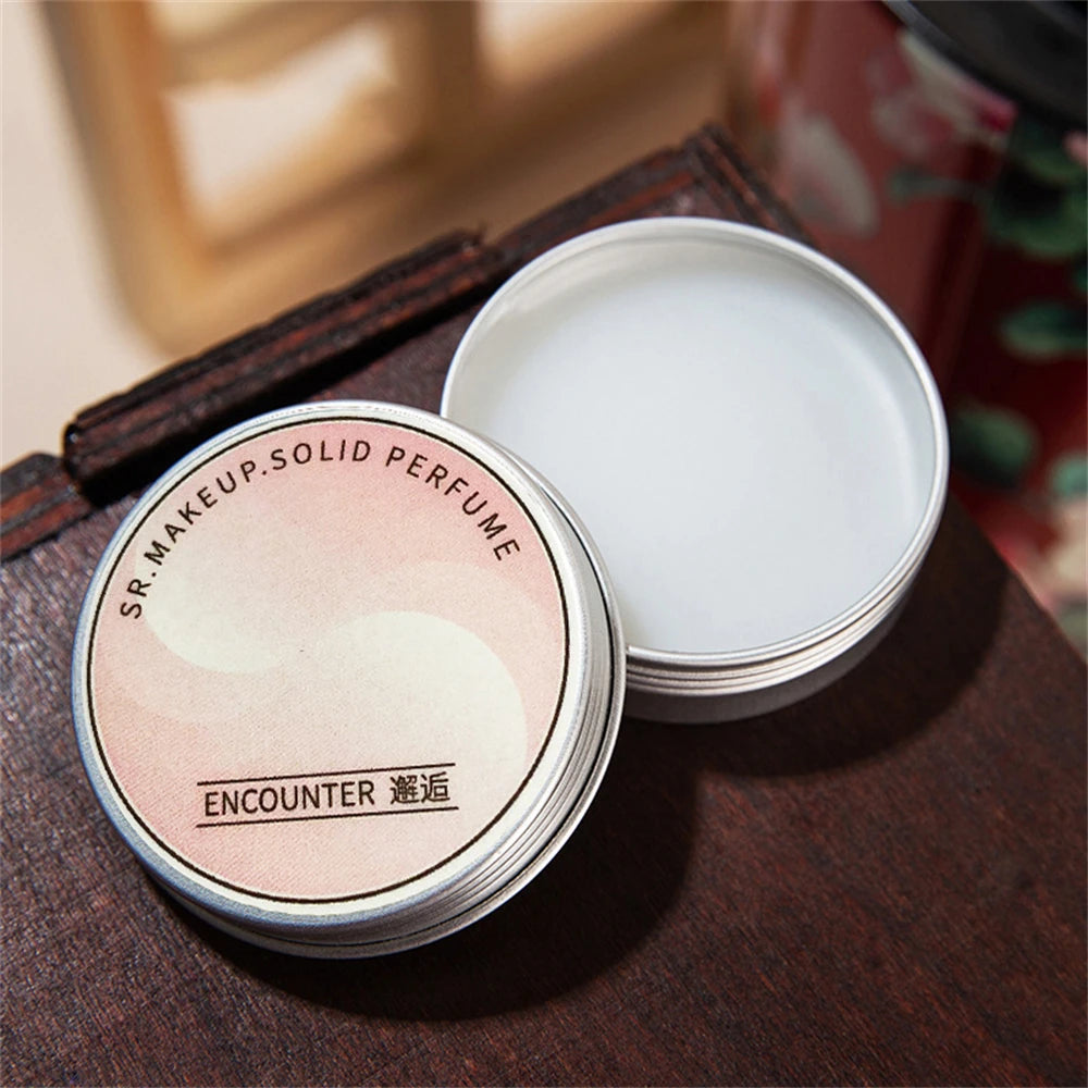 Long Lasting Scent for Romantic Souls For Dating Ladies Solid Perfume Exquisite Floral Solid Balm Jasmine Lavender Gardenia Rose HIP 11Encounter