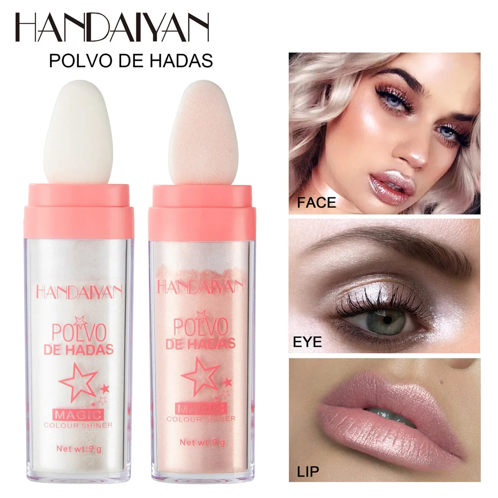 Handaiyan Fairy Shimmer Highlighter Contour Stick – 3 Colors Shimmer Highlighter Stick HIP